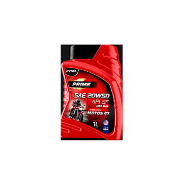 LUBRICANTE MOTOS 4T PRIME 20W50 API SF 946ML PYSTA