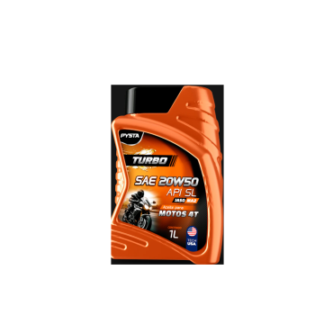 LUBRICANTE MOTOS 4T TURBO 20W50 API SL 946ML PYSTA