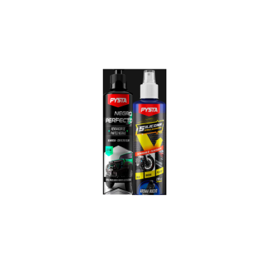 KIT SILICONA A NUEVO Y NEGRO PERFECTO 220ML PYSTA